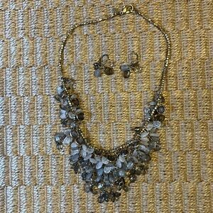 Beautiful necklace and earring set